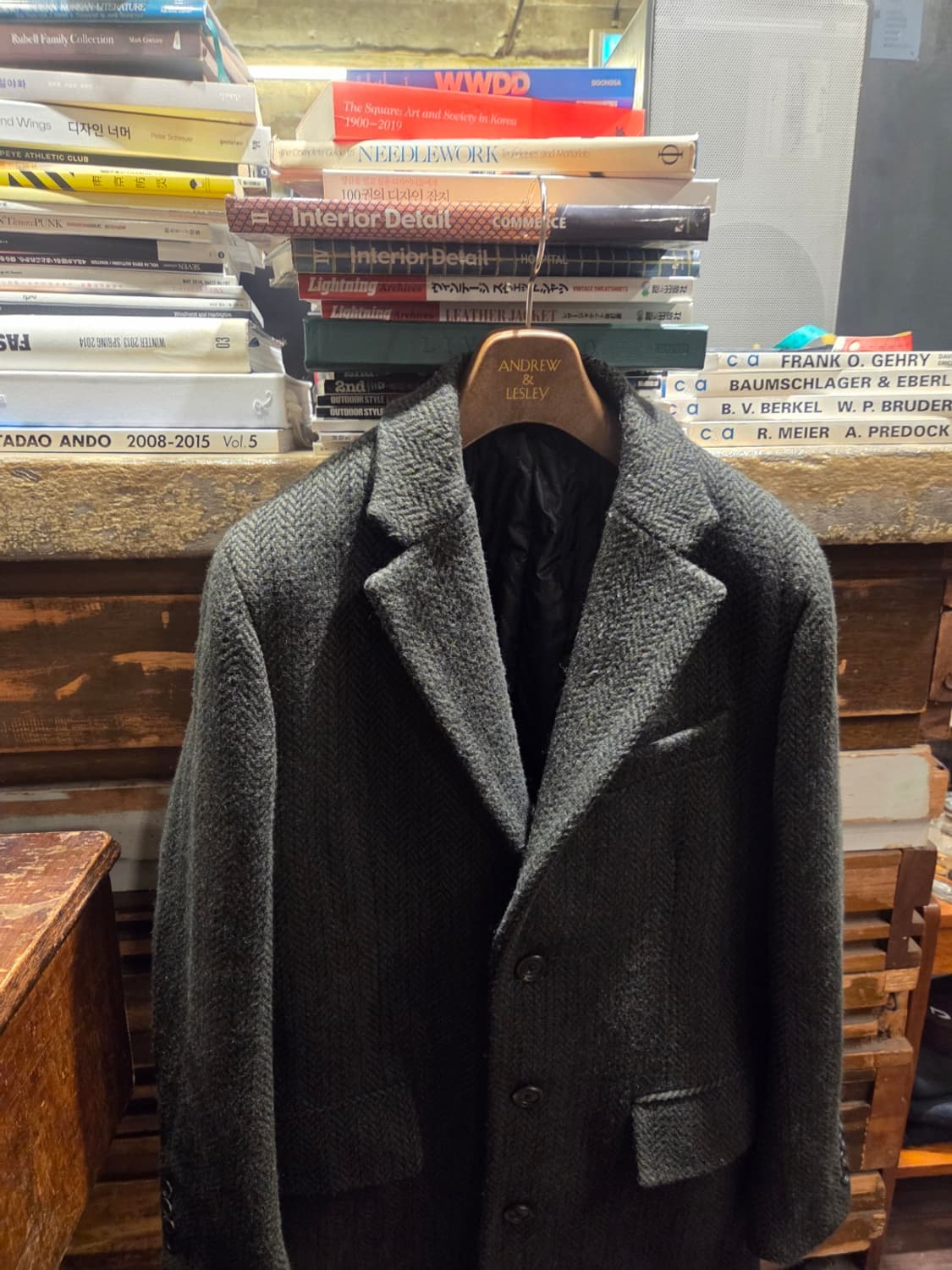 쇼앤텔 트위드코트 상품이미지2