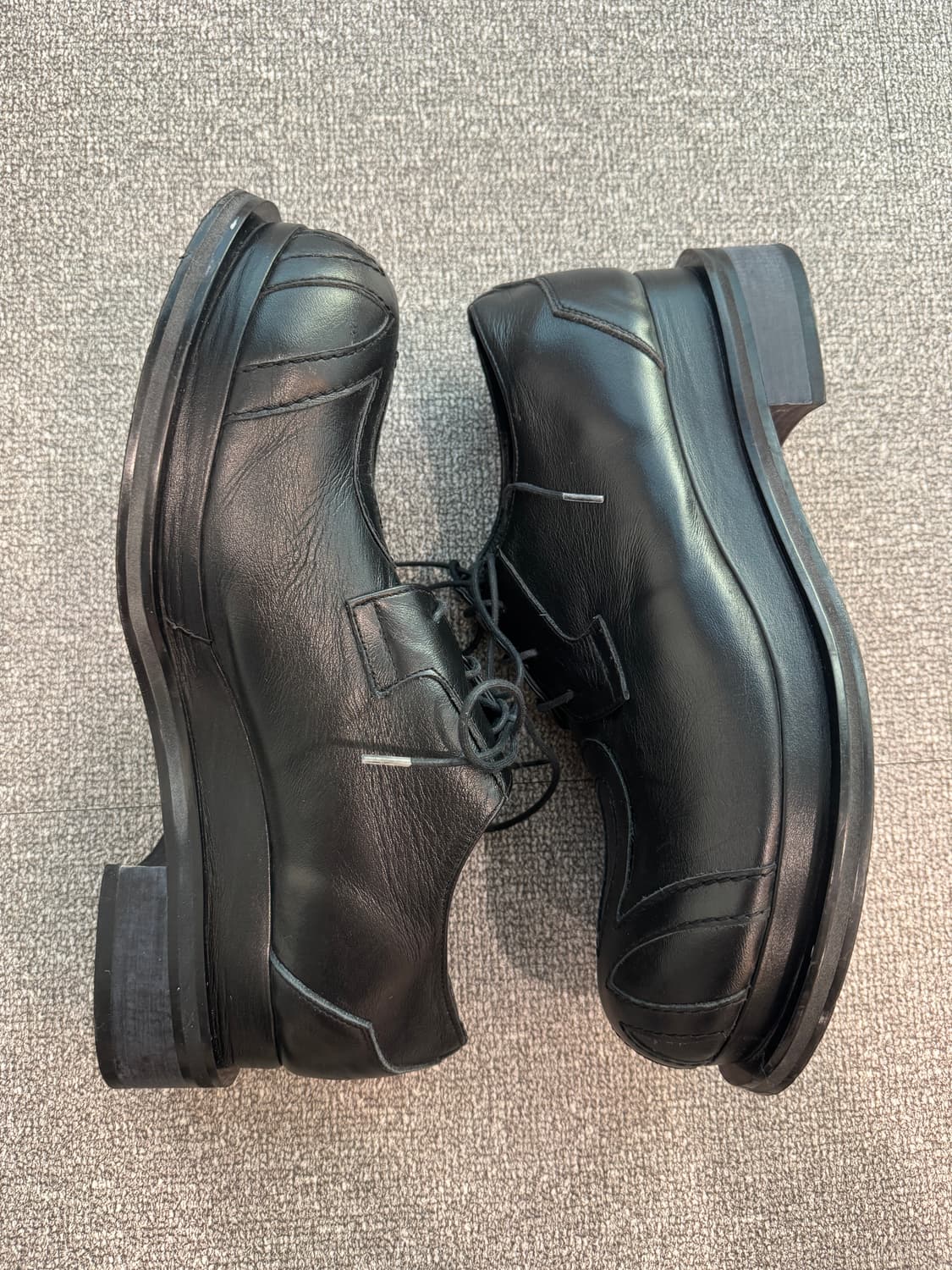 쏘유레슈어 써저리 SS001 블랙 더비슈즈 270 상품이미지3