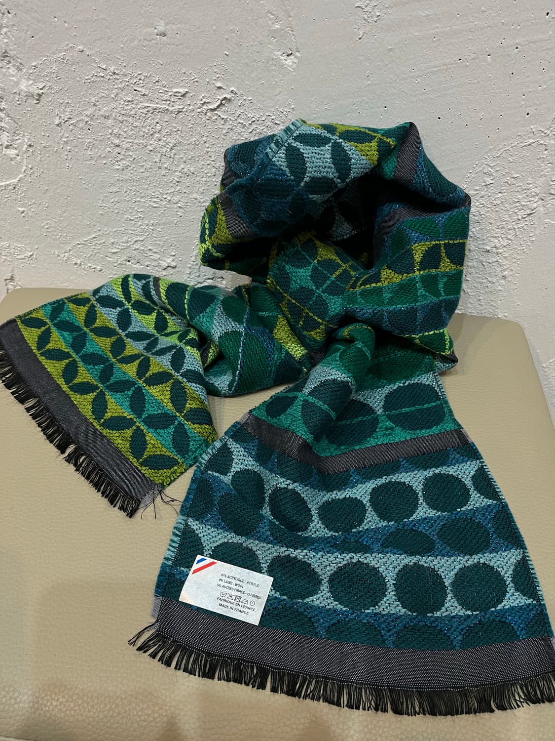 Made in FRANCE 빈티지 머플러 스카프 상품이미지1