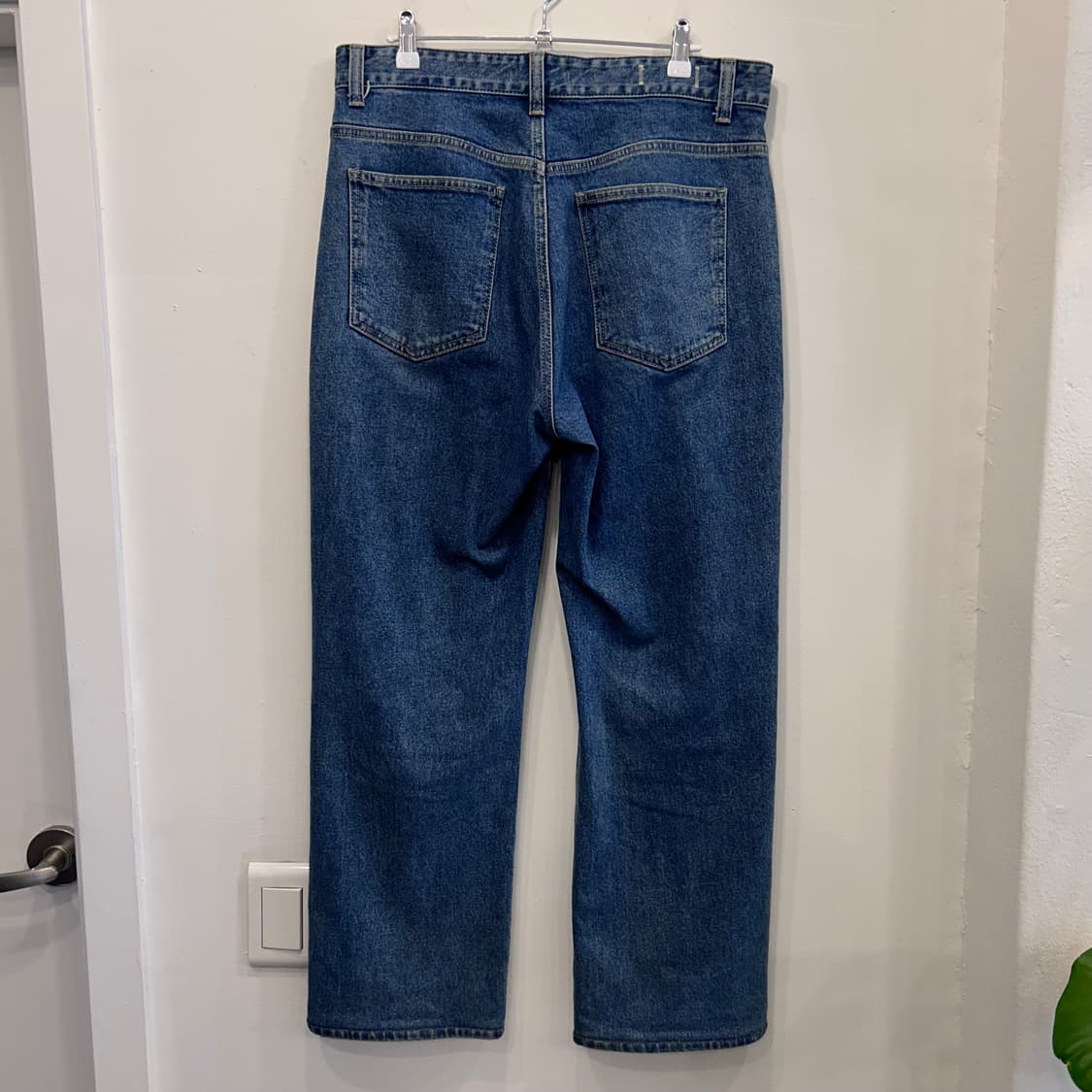 플랙 LOTS 와이드핏 중청 데님팬츠 상품이미지6