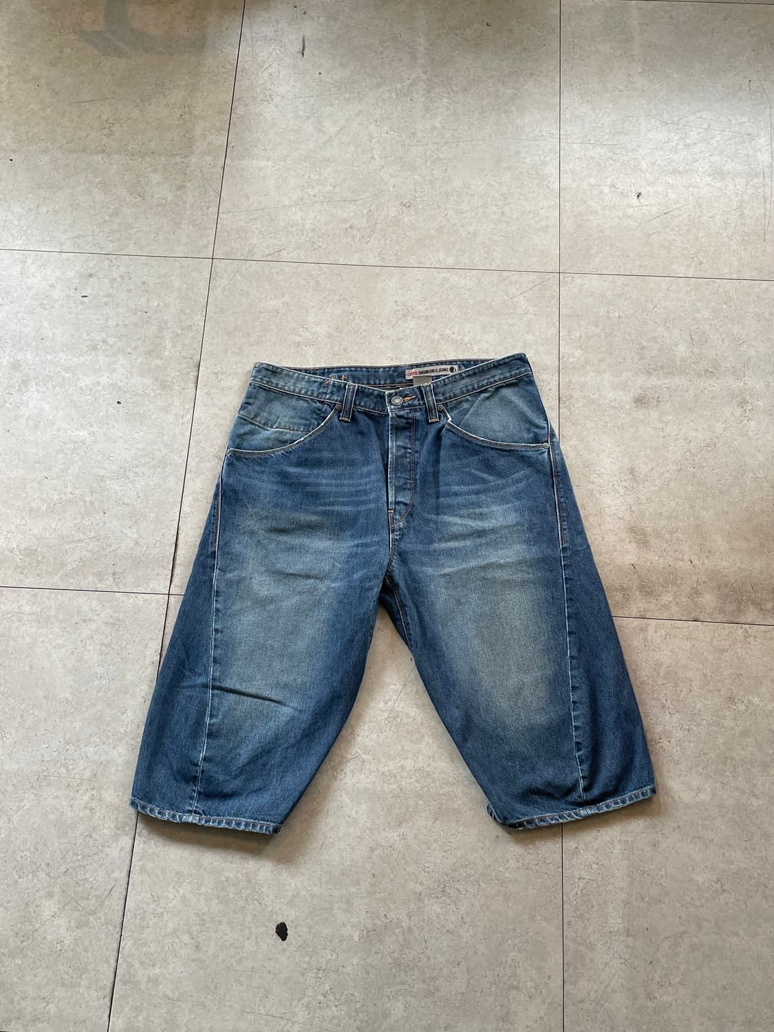 리바이스 엔지니어드 진스 1세대 7부 데님팬츠 바지 상품이미지8