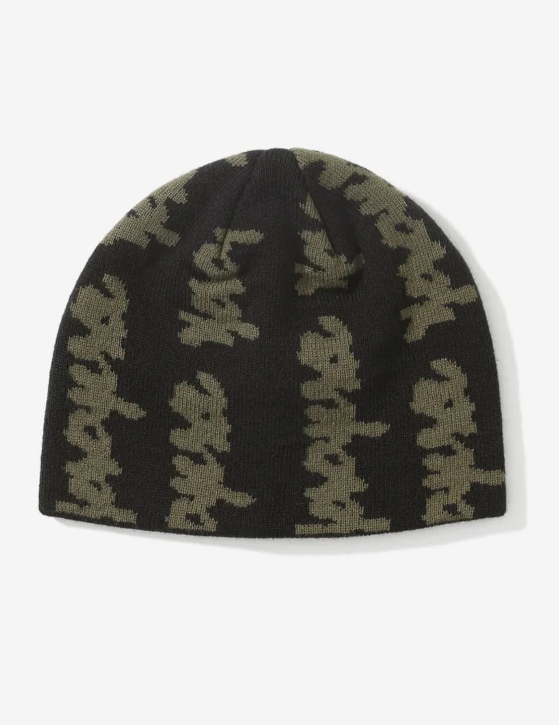 (새상품) 예스아이씨 자카드 비니 블랙 상품이미지1