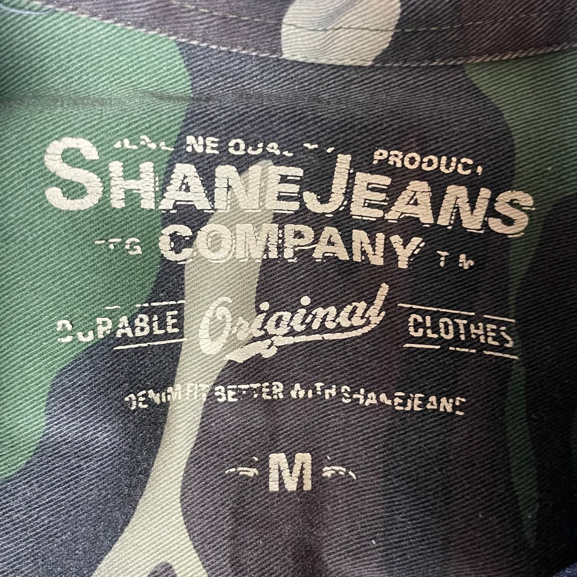 쉐인진스 히든 버튼 데님 웨스턴 M 상품이미지4