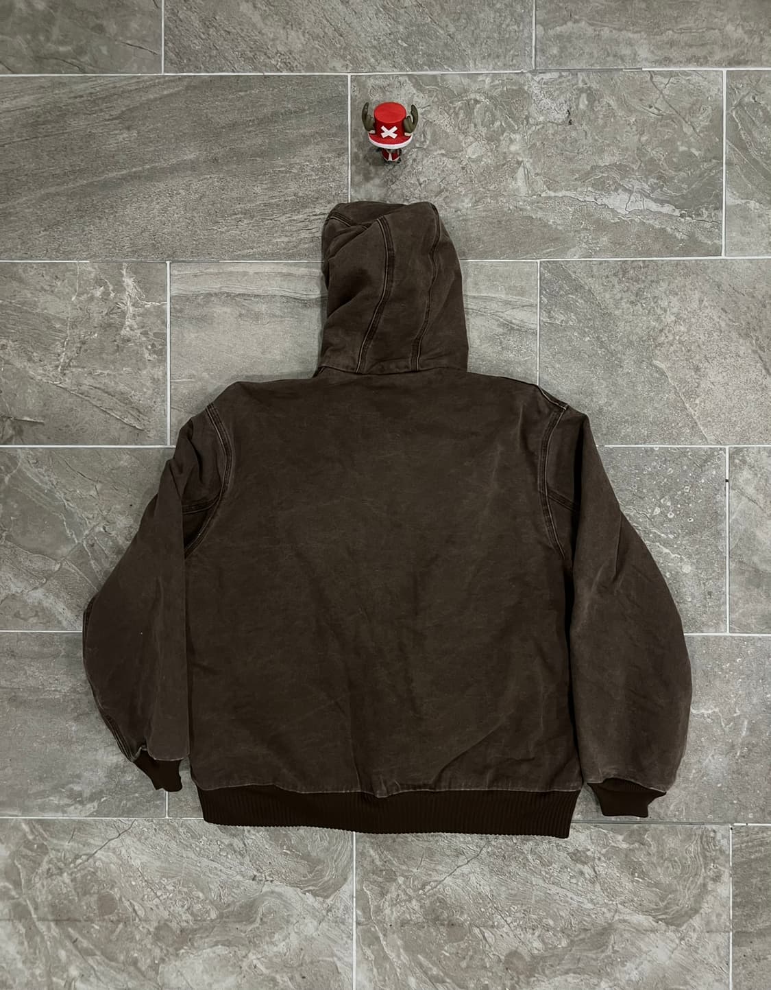 (XL)칼하트 덕 액티브 후드자켓 J130 CHT 체스트넛 상품이미지2