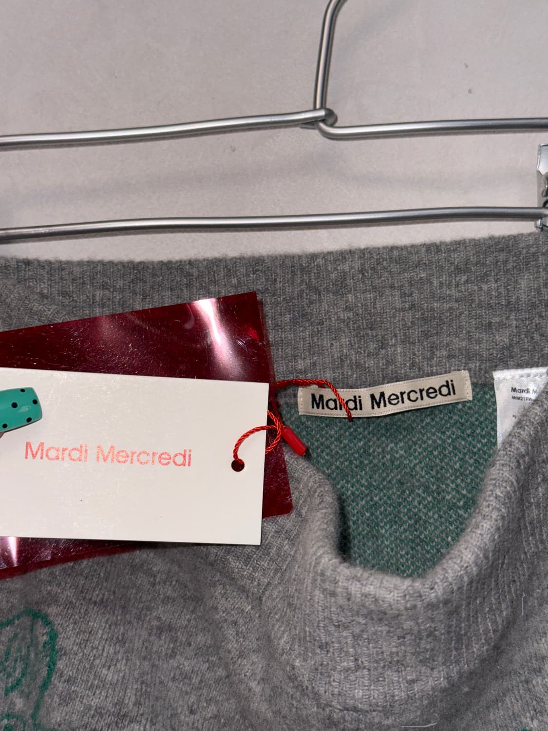 Mardi Mercredi wool blended daisy skirt  상품이미지5