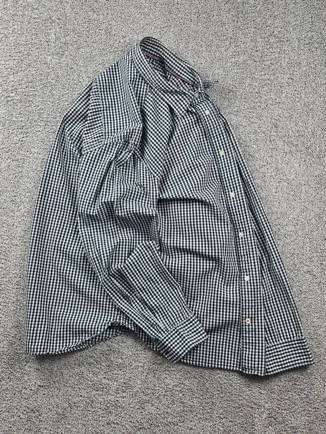 타미힐피거 깅엄 체크 패턴 베이직 셔츠 ( XL ) / 11080 상품이미지4