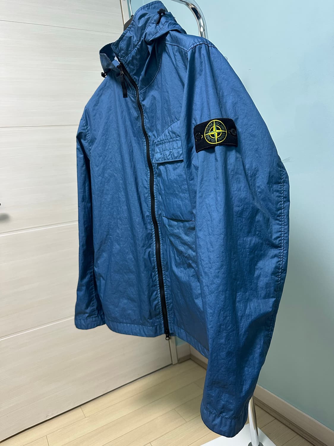 스톤아일랜드 22ss 멤브라나 L사이즈 블루 상품이미지1