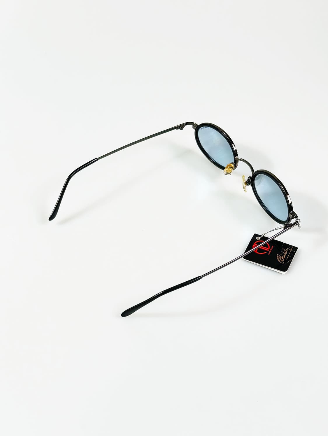 90s ALAIN DELON 알랭 들롱 오벌 프레임 틴트 빈티지 선글라스 상품이미지4