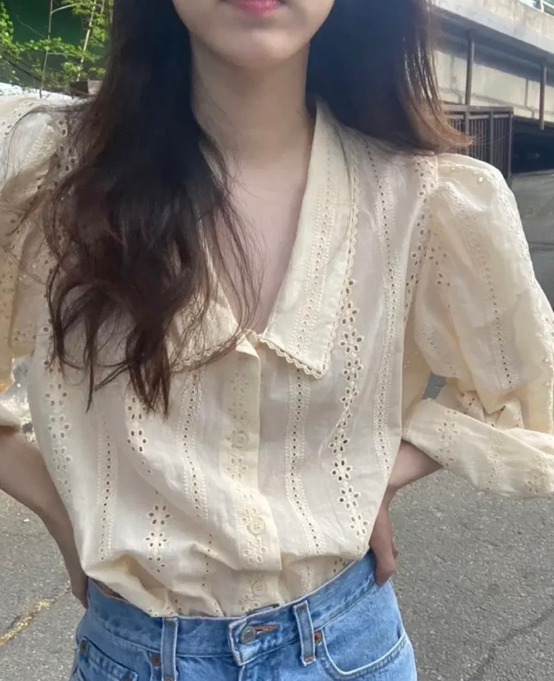 쏘딩키브레드 올리비아 블라우스 상품이미지1