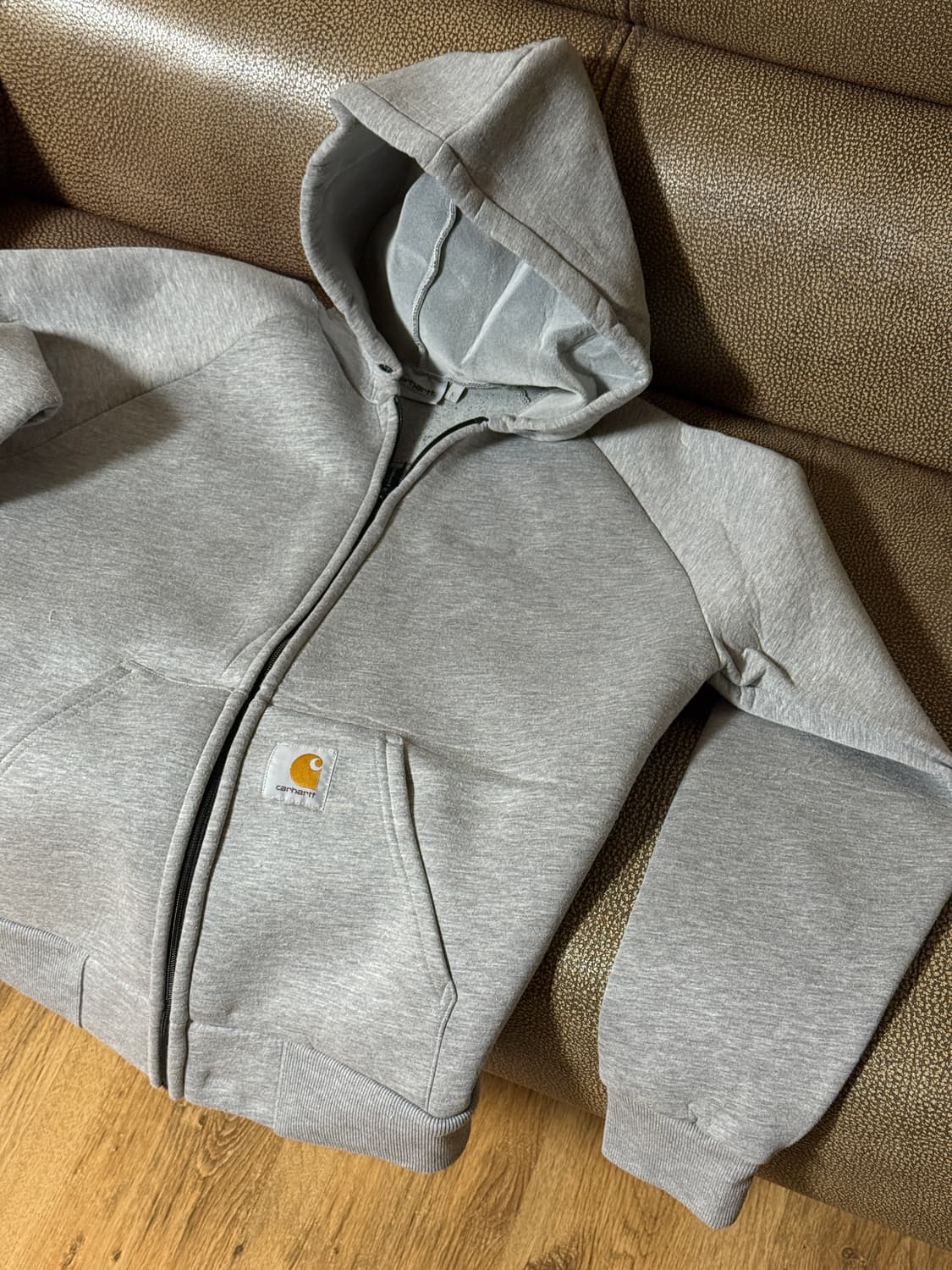 칼하트 car-lux 후디 집업 자켓 (미우미우) 상품이미지3