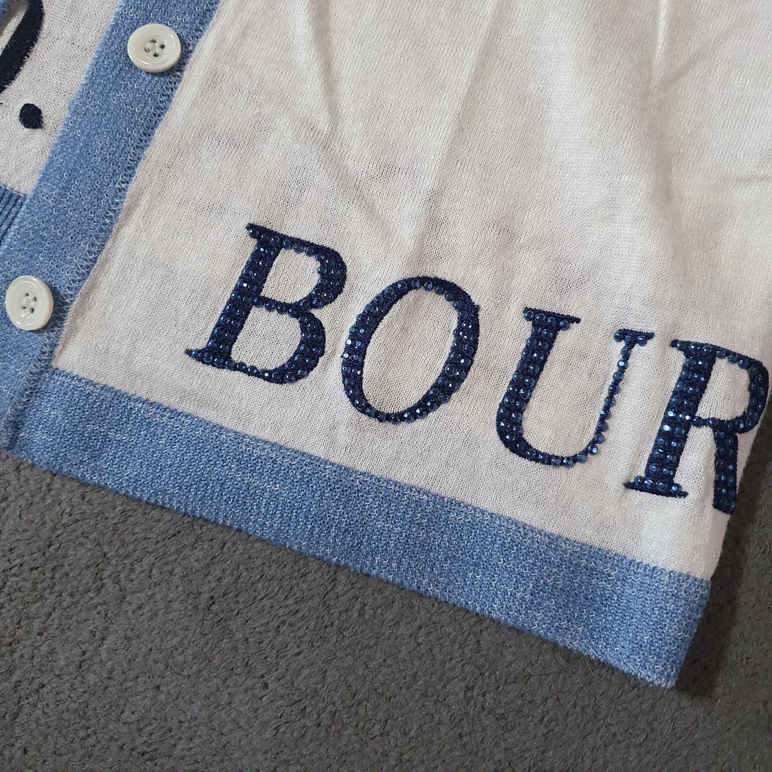 시슬리 비즈 린넨 가디건 OS 상품이미지2