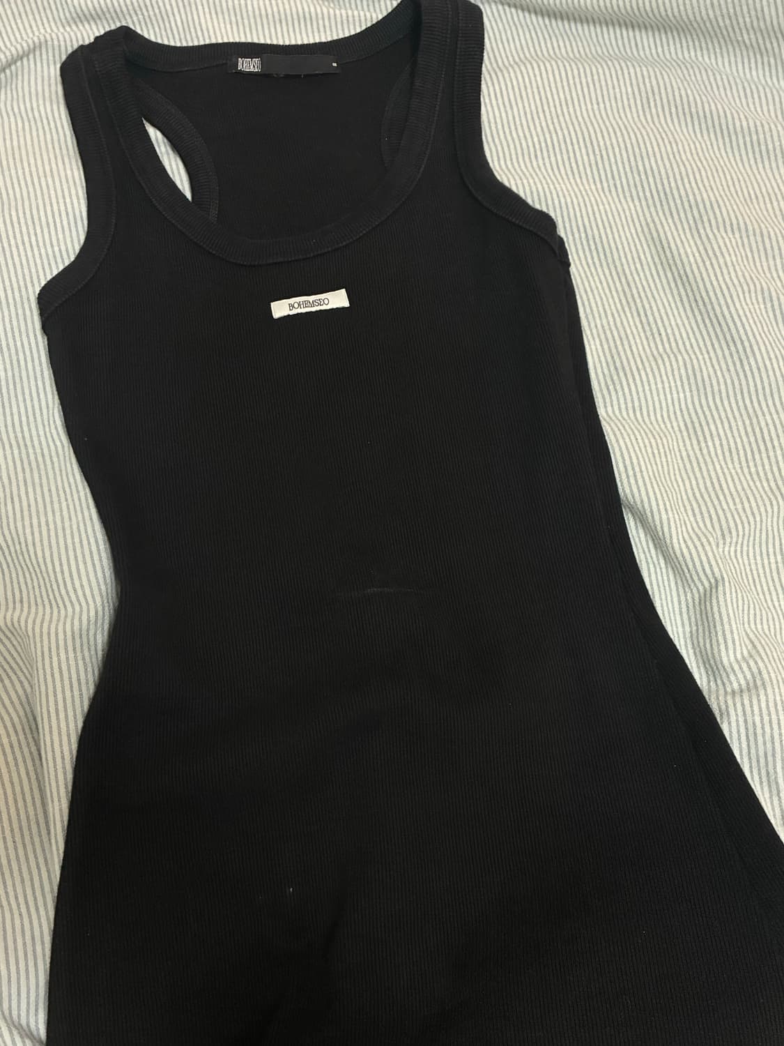 BASIC SLEEVELESS OPS, BLACK 상품이미지4