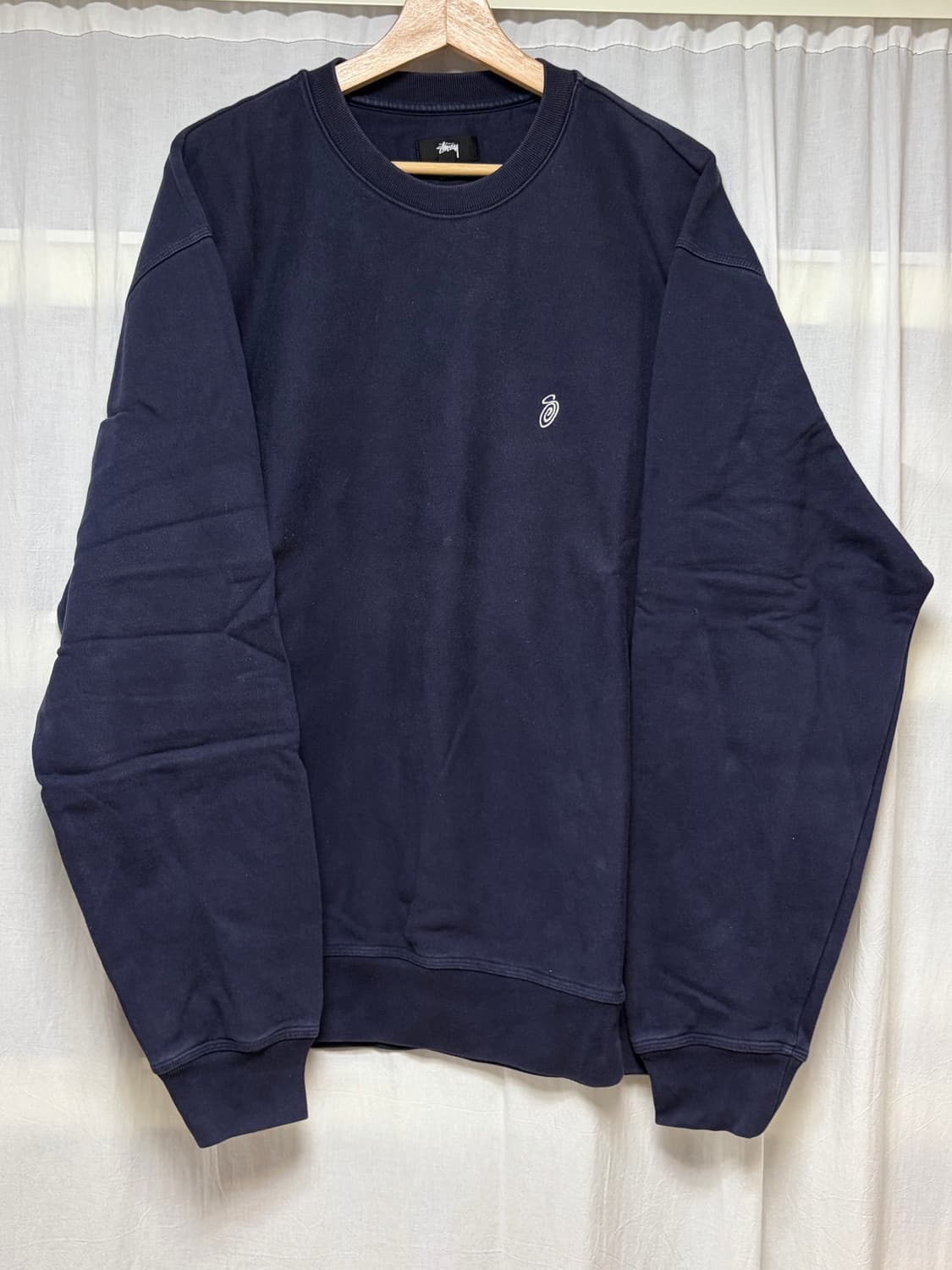 스투시 맨투맨 스웻셔츠 네이비 Stussy sweatshirts 상품이미지1