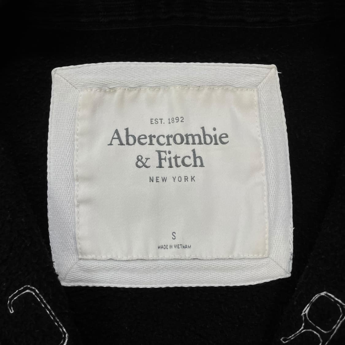 아베크롬비 아치 로고 후드집업 네이비 상품이미지4