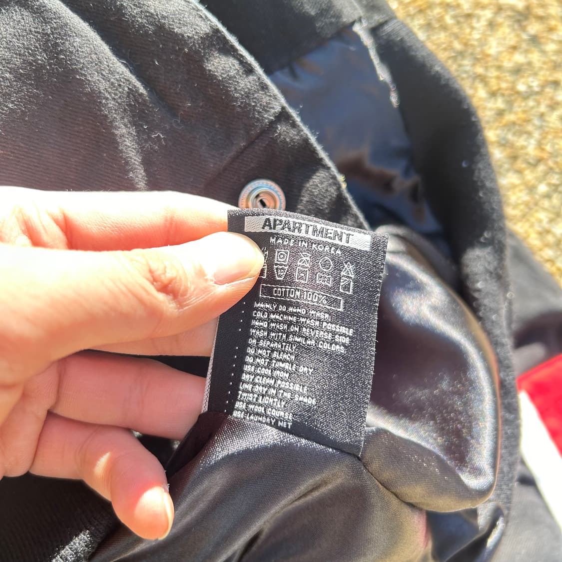 아파트먼트(APARTMENT) 레이싱 자켓 상품이미지6