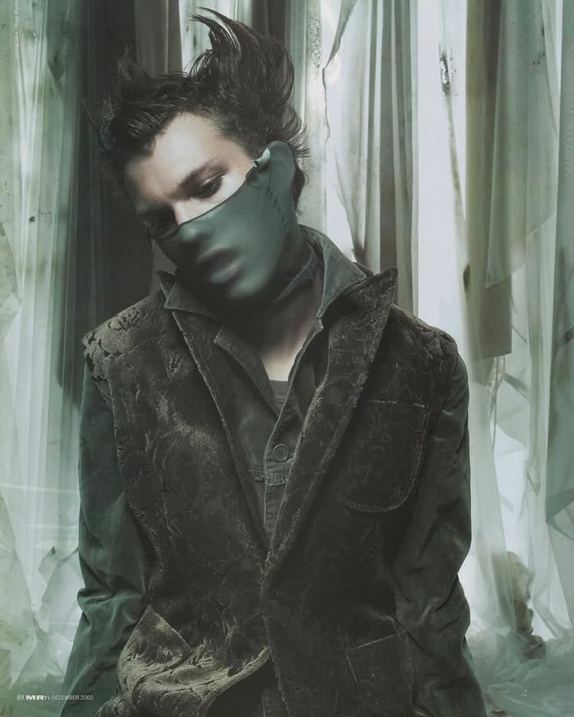 넘버나인 AW02 조지 해리슨 벨벳 자켓 상품이미지2