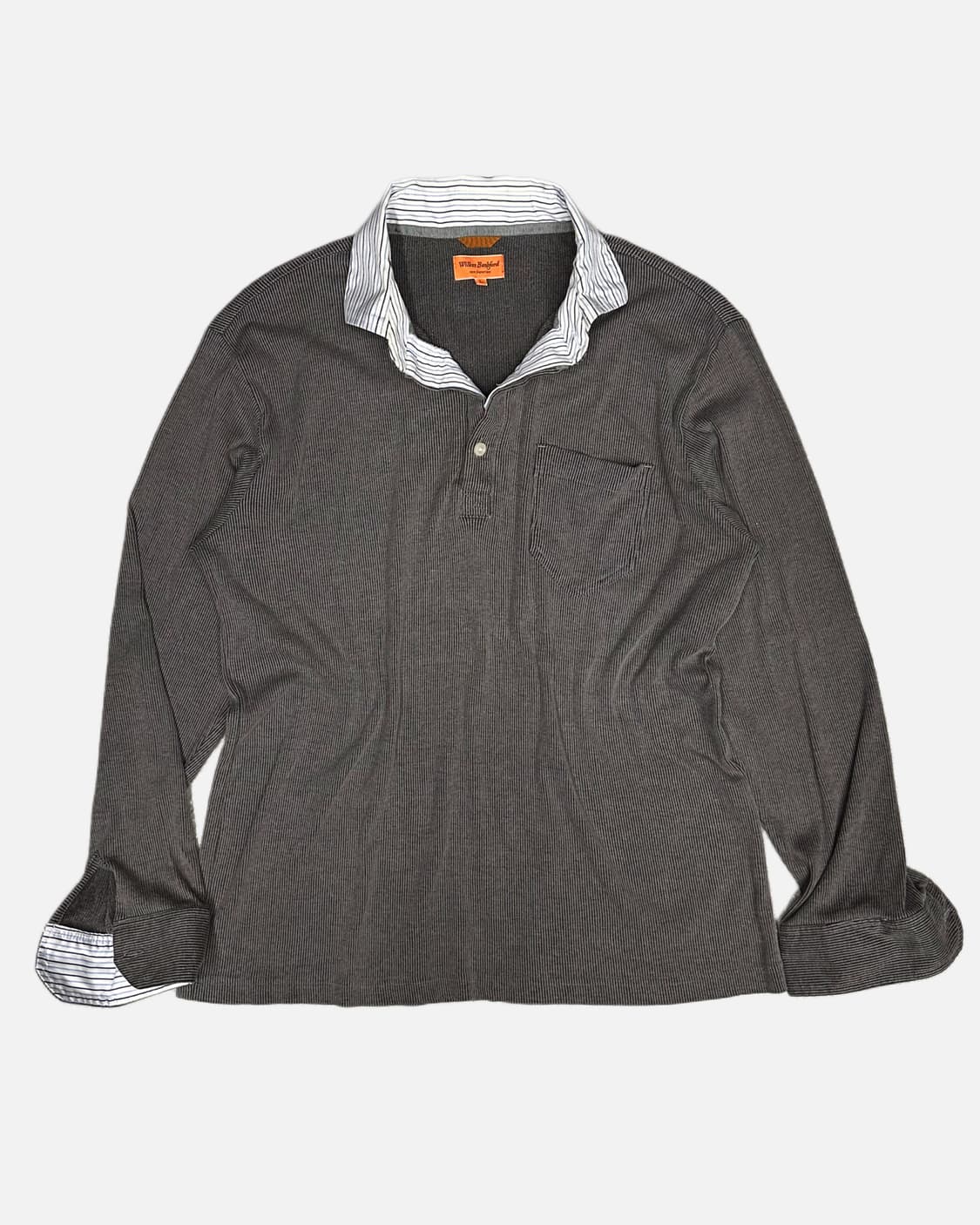 ribbed layered collar t-shirt 상품이미지1