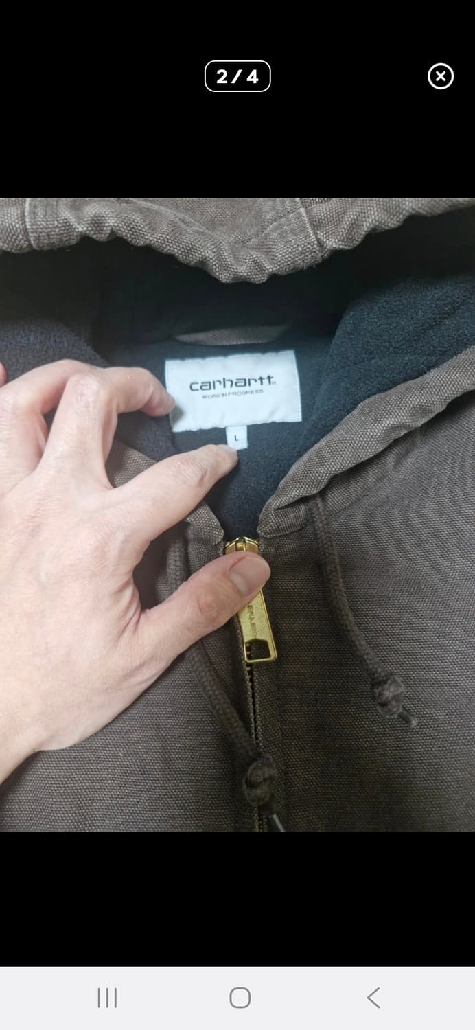 칼하트윕 og 액티브 자켓 토바코 상품이미지2