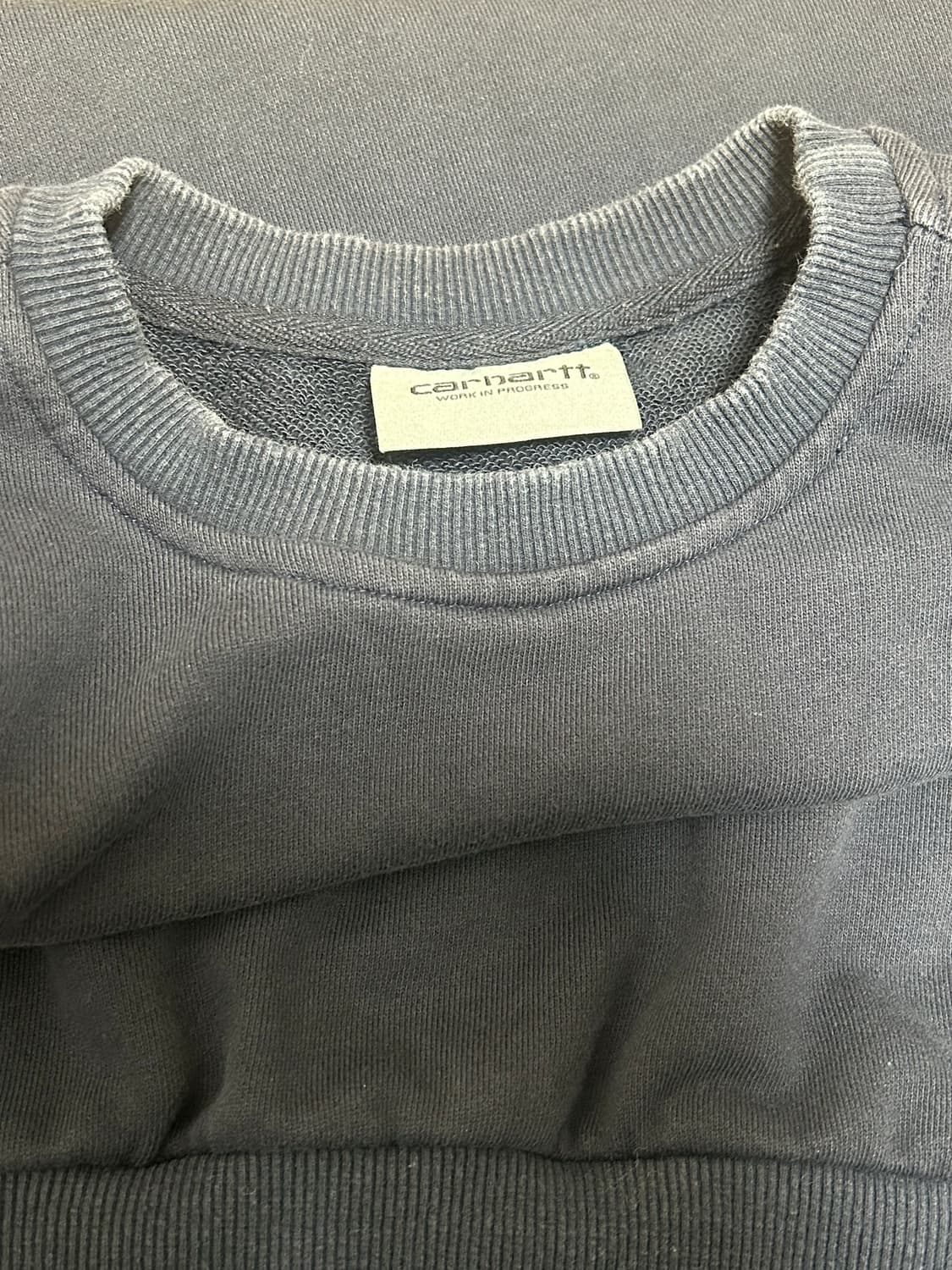 칼하트 wip 루즈핏 네이비 포켓 맨투맨 상품이미지5