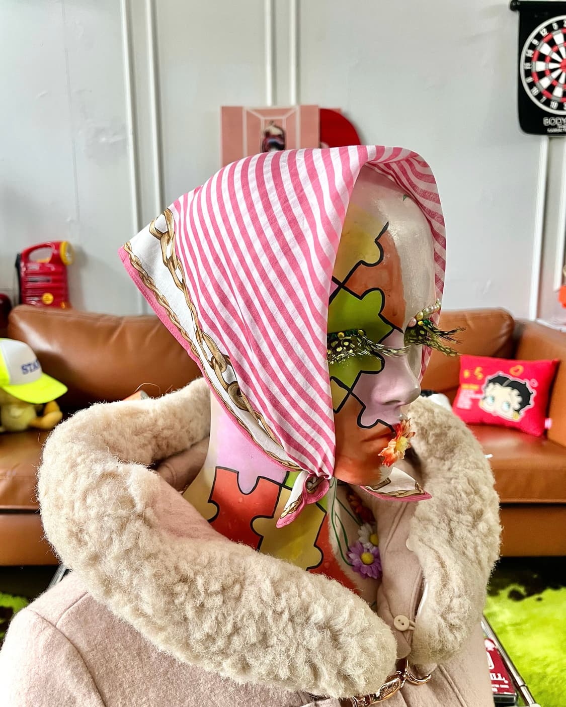 1980-90s Old FENDI Archive Bandana Scarf 상품이미지2