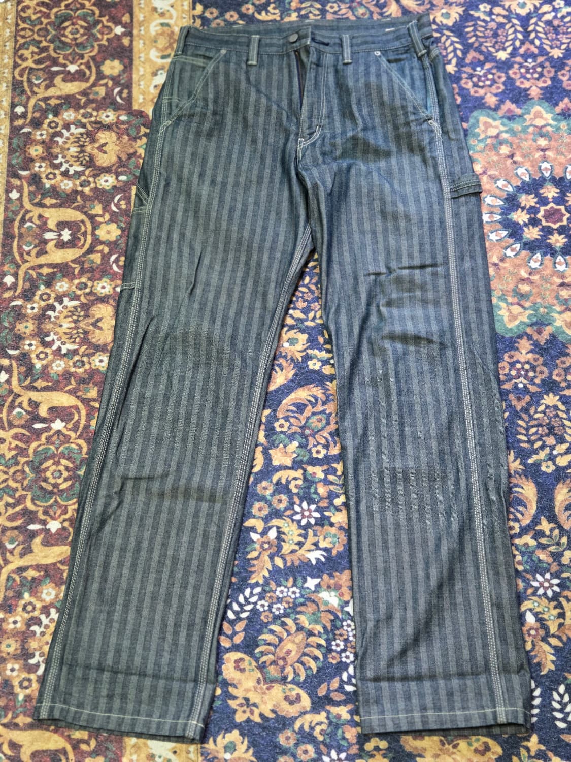 코지마진즈 헤링본 페인터팬츠 상품이미지1