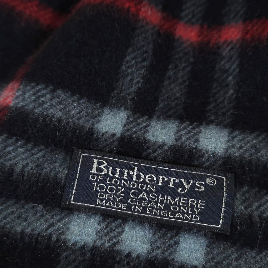 Burberry 버버리 100%캐시미어 체크 머플러 목도리 상품이미지5