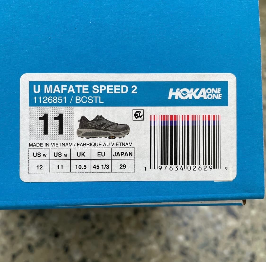 290)호카 마파테 스피드2 블랙 캐슬락 상품이미지6