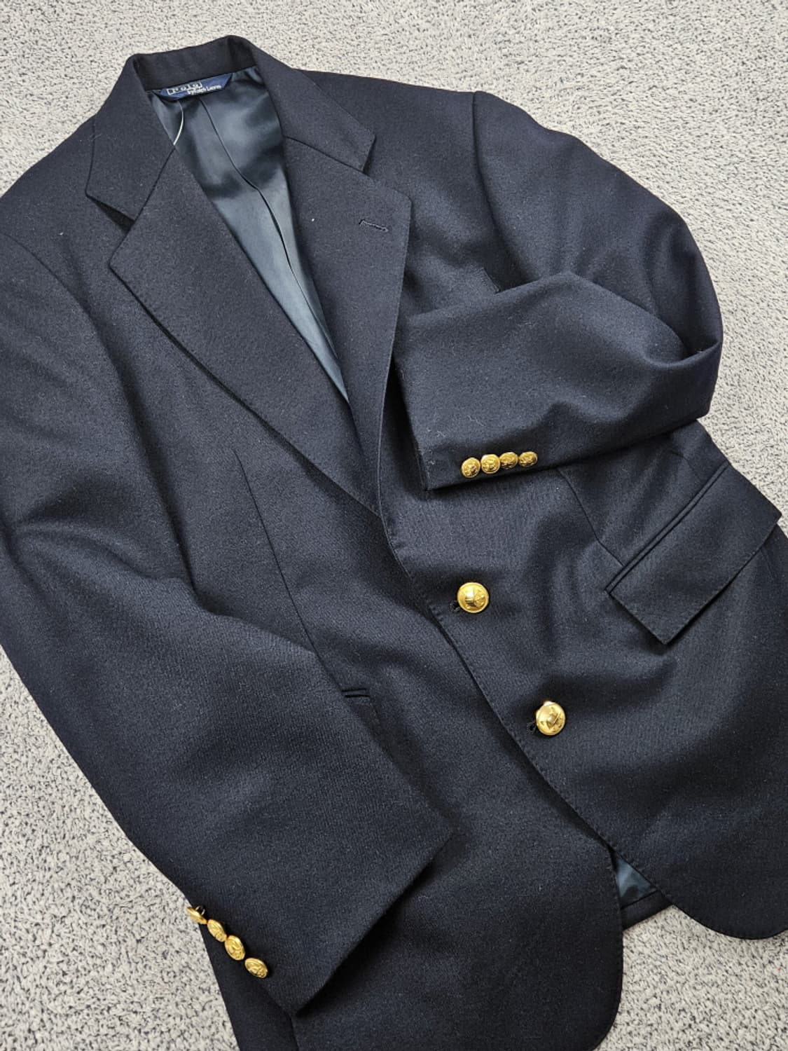 폴로랄프로렌 금장 골드 버튼 블레이저 자켓 (상세설명참조) / 10540 상품이미지6