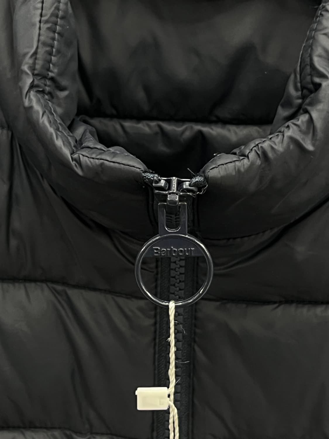 바버 브렛비 네이비 패딩 베스트 상품이미지4