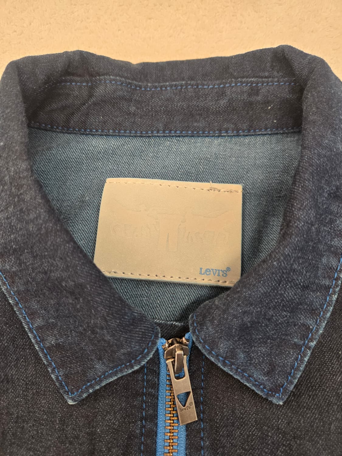 리바이스 인디고 데님 집업 자켓 XL 상품이미지7