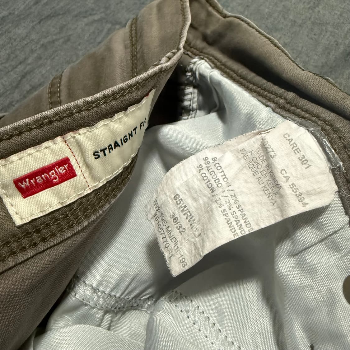 Straight Fit Pants 상품이미지9