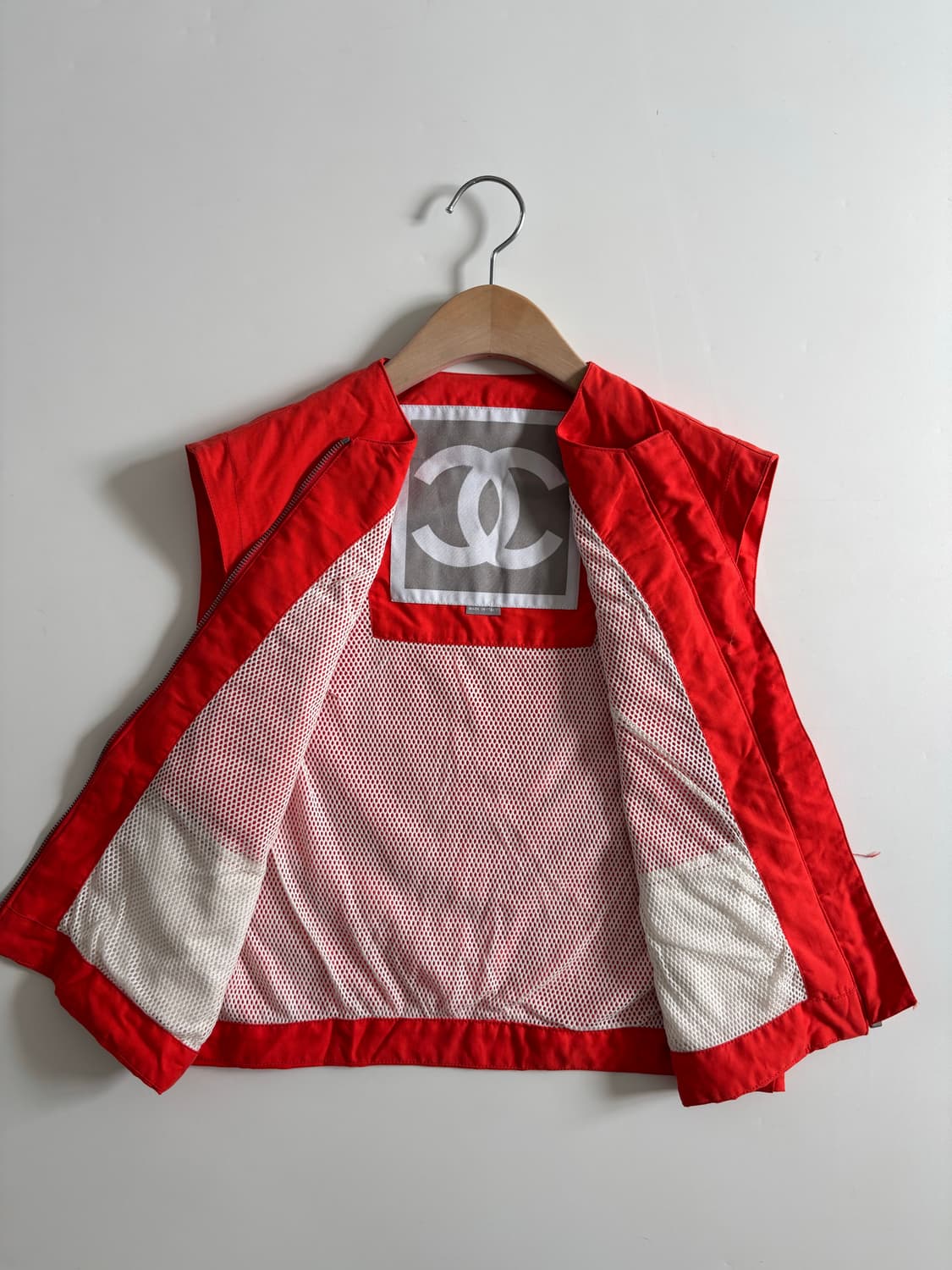 Chanel 샤넬 스포츠 오렌지 나일론 베스트 상품이미지3