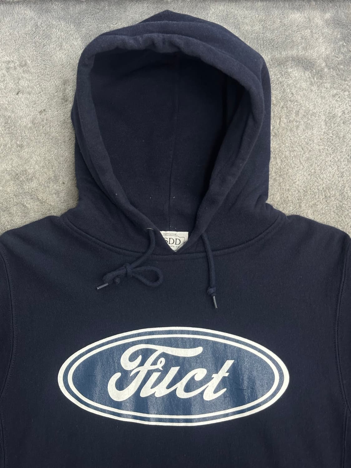 10s FUCT 오발 로고 후디 M 상품이미지3