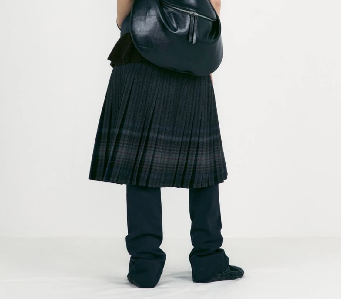 로우클래식 밑단 포인트 팬츠 상품이미지3