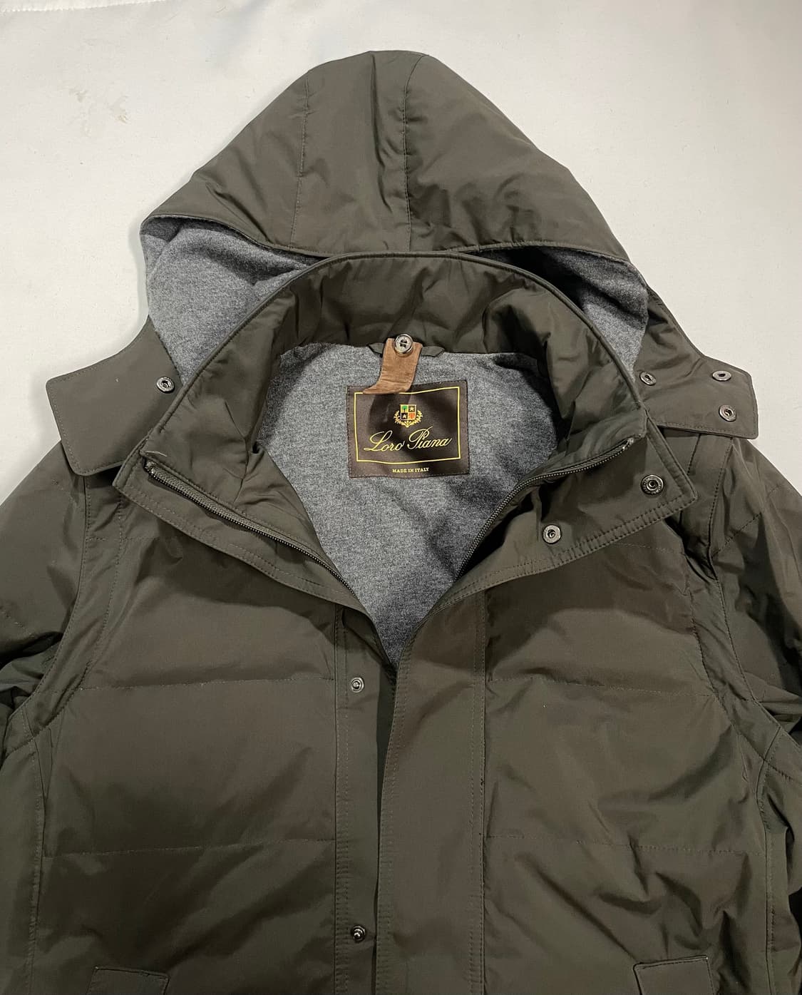 로로피아나 스톰시스템 디태처블 구스다운 패딩 블루종 세트 상품이미지6