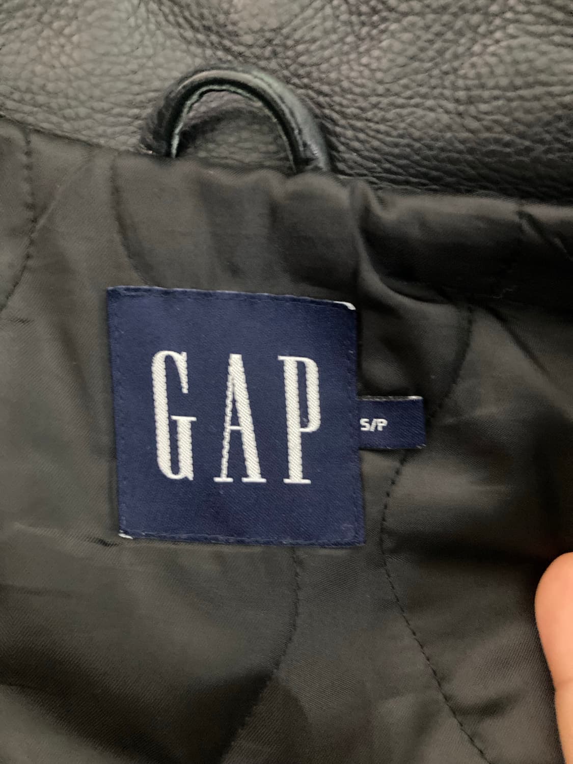 S 사이즈 올드갭 레더 카코트 상품이미지3