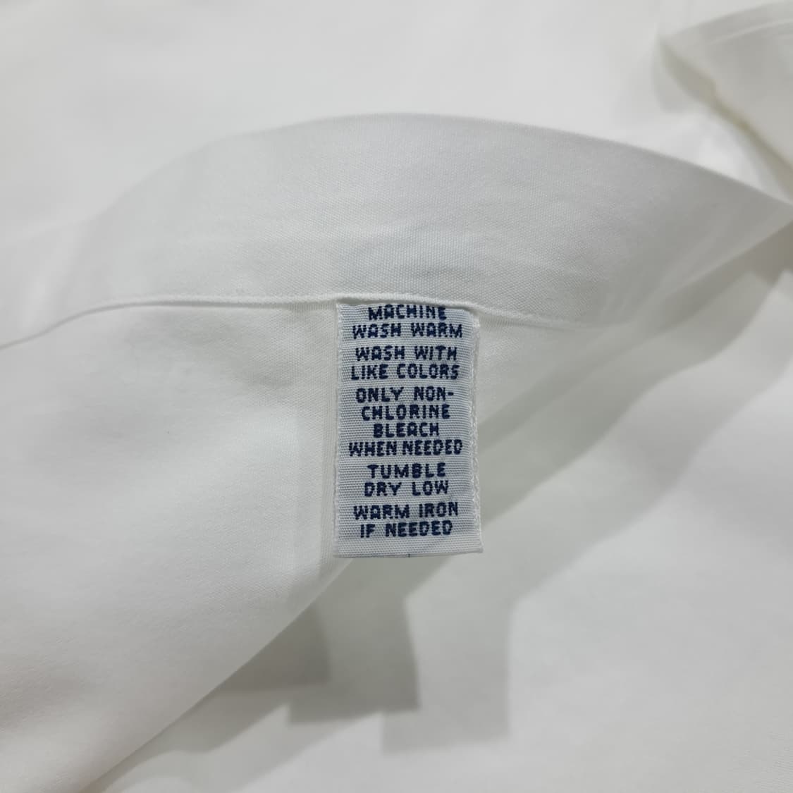 CL577 XL 폴로 90s 코튼 버튼다운 화이트 셔츠 남방 상품이미지7