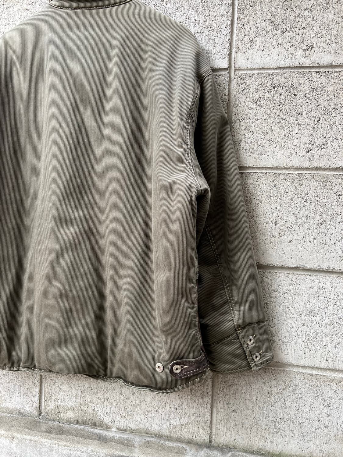 1980/90s BLUE ONE CORDUROY 가죽코듀로이헌팅자켓 상품이미지10