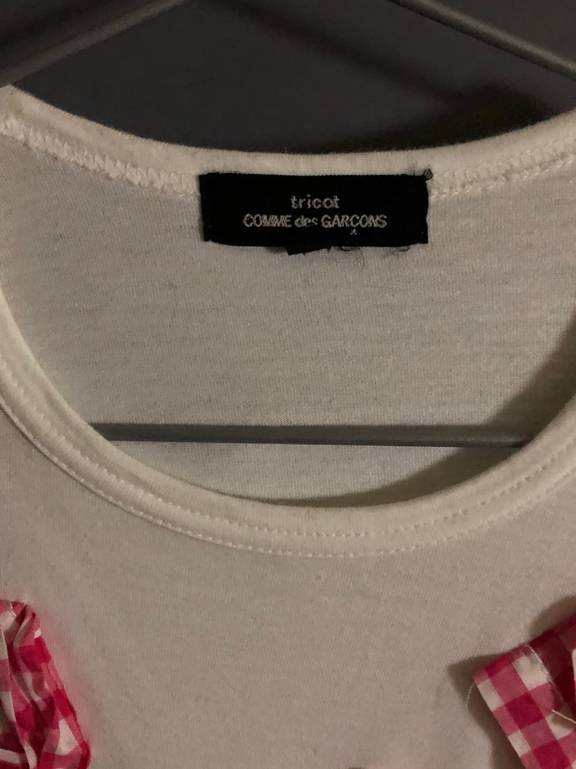 Comme des Garcons tricot 리본 슬리브리스 상품이미지2
