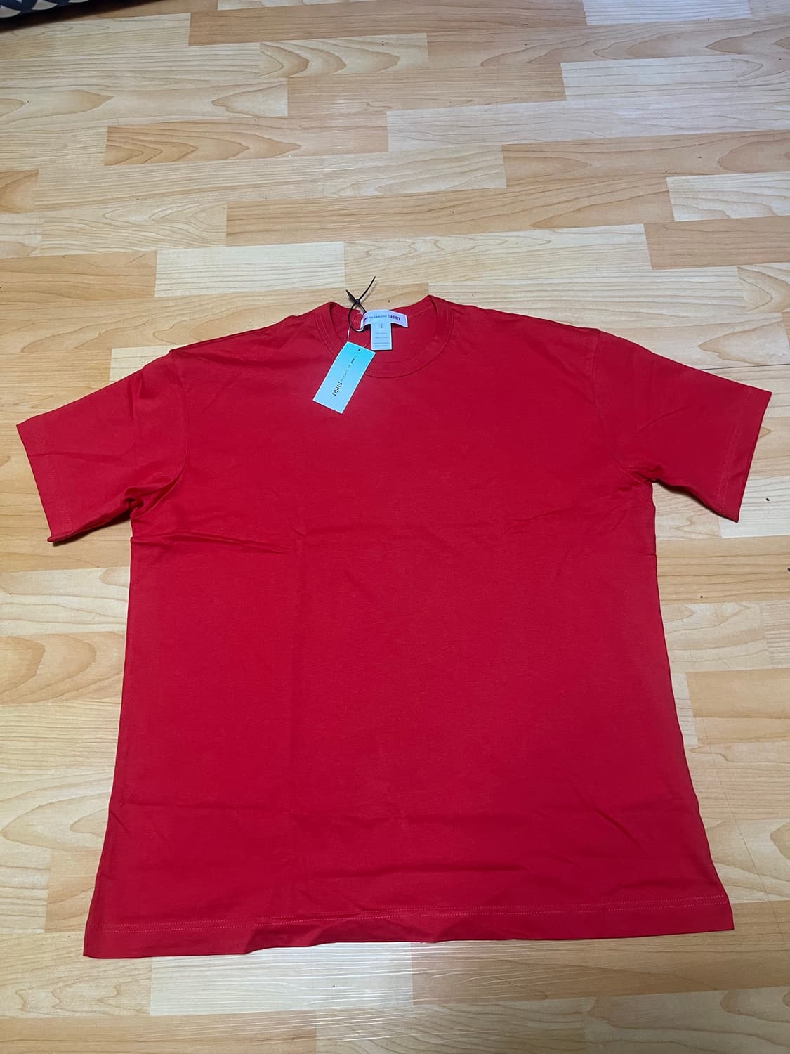 꼼데가르송 셔츠 백로고 반팔티 상품이미지3