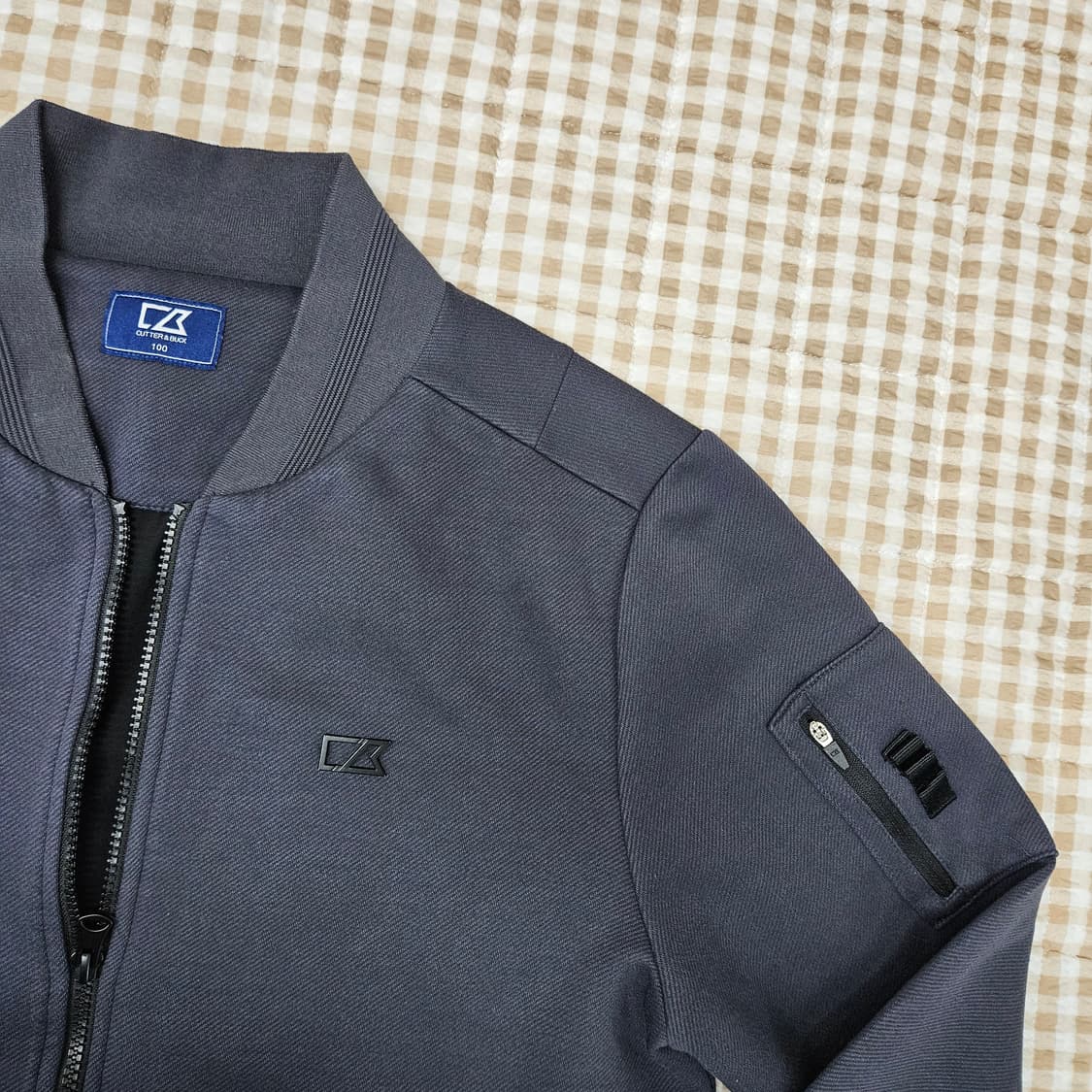 커터앤벅 간절기 집업자켓 남자100 상품이미지3