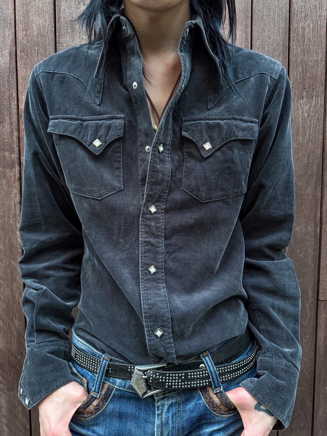 Levi’s Red Tab – Corduroy Western Shirt  상품이미지2