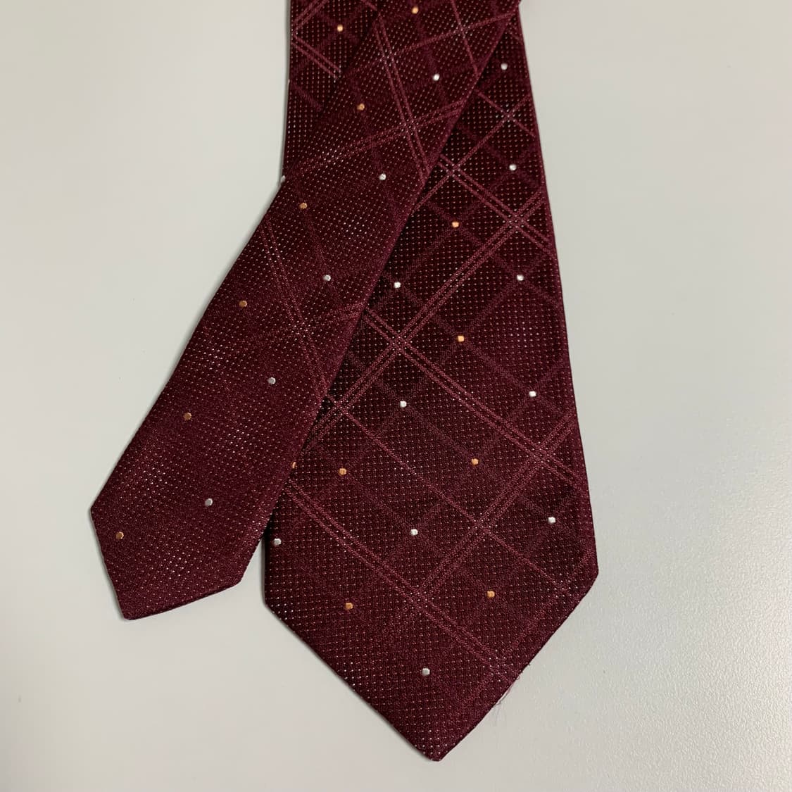 폴스미스(Paul smith) 명품넥타이 도트 체크넥타이 A+등급 상품이미지4