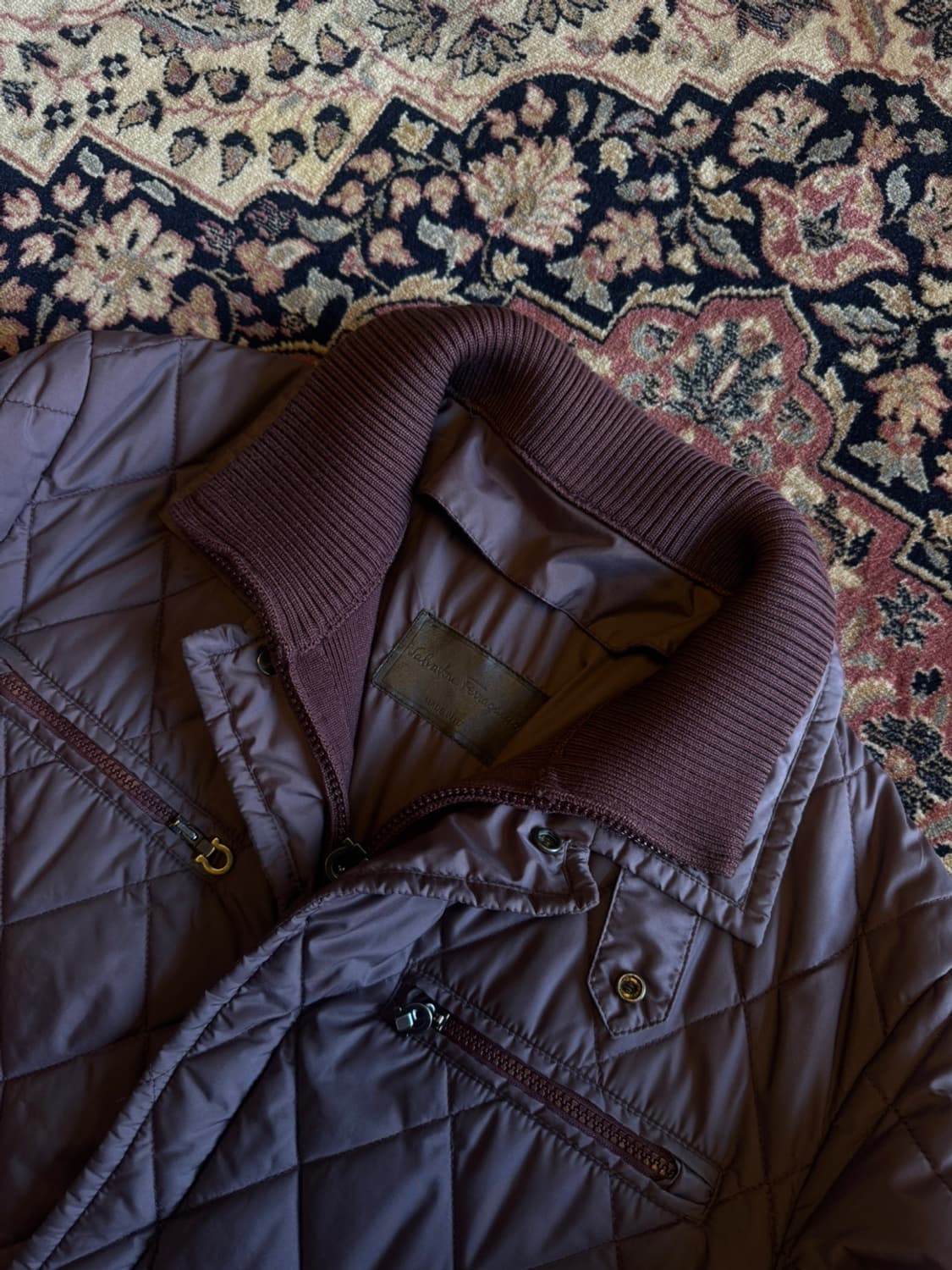 살바토레 페라가모 퀼팅 자켓 100 상품이미지8