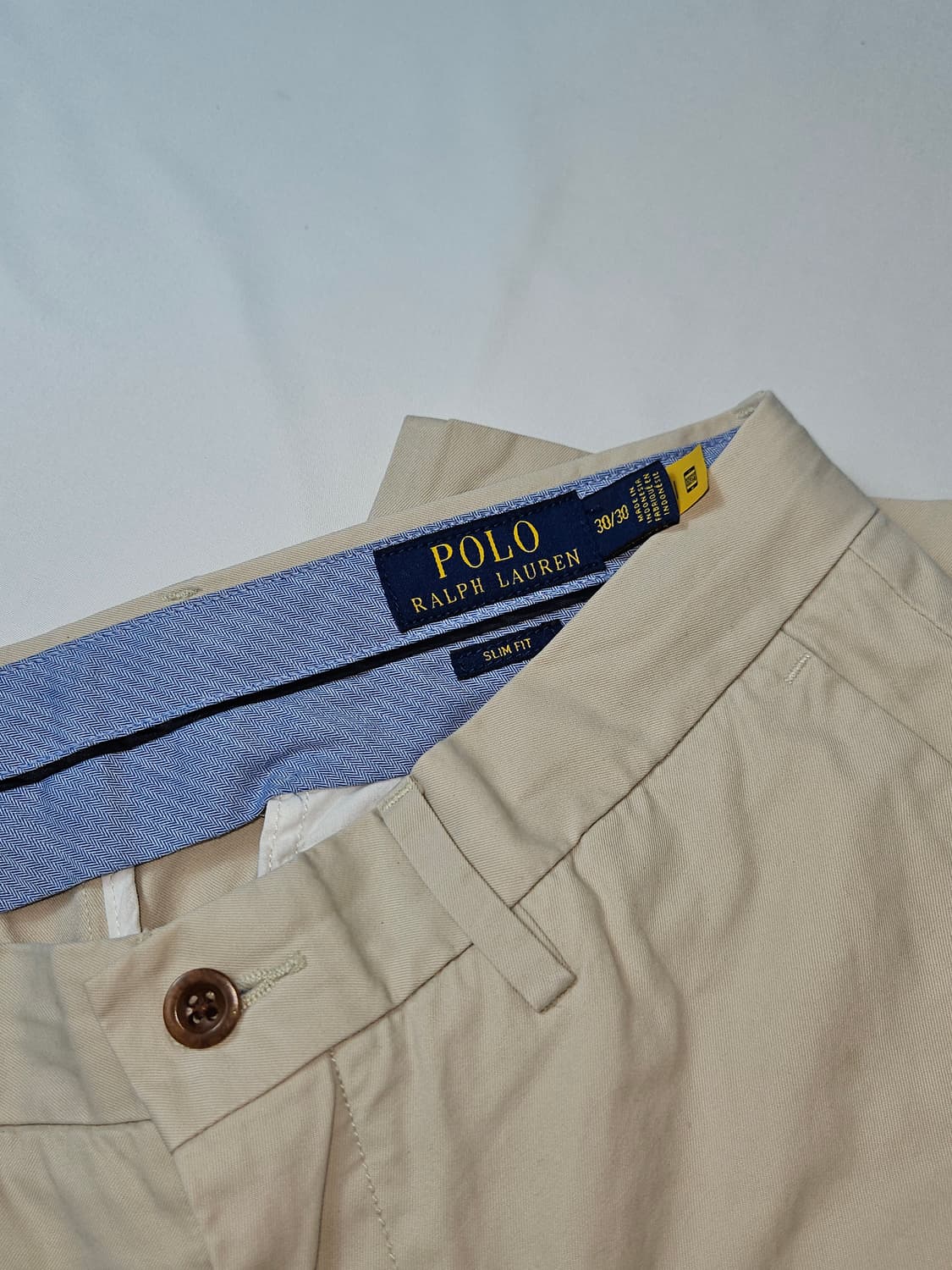 폴로 랄프로렌 신형 치노팬츠 큐알정품 슬랙스 바지 30 (QR정품) 상품이미지3