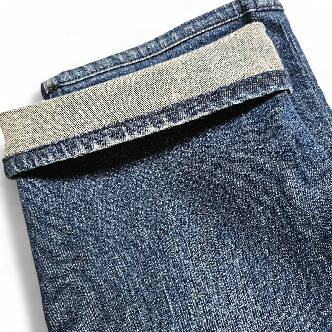 [34][띠어리Theory] 라피 슬림핏 스트레이트 데님 팬츠 다크인디고 상품이미지6