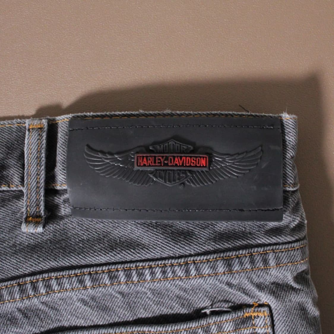 90's Harley-Davidson 할리데이비슨 USA 데님 팬츠 상품이미지4