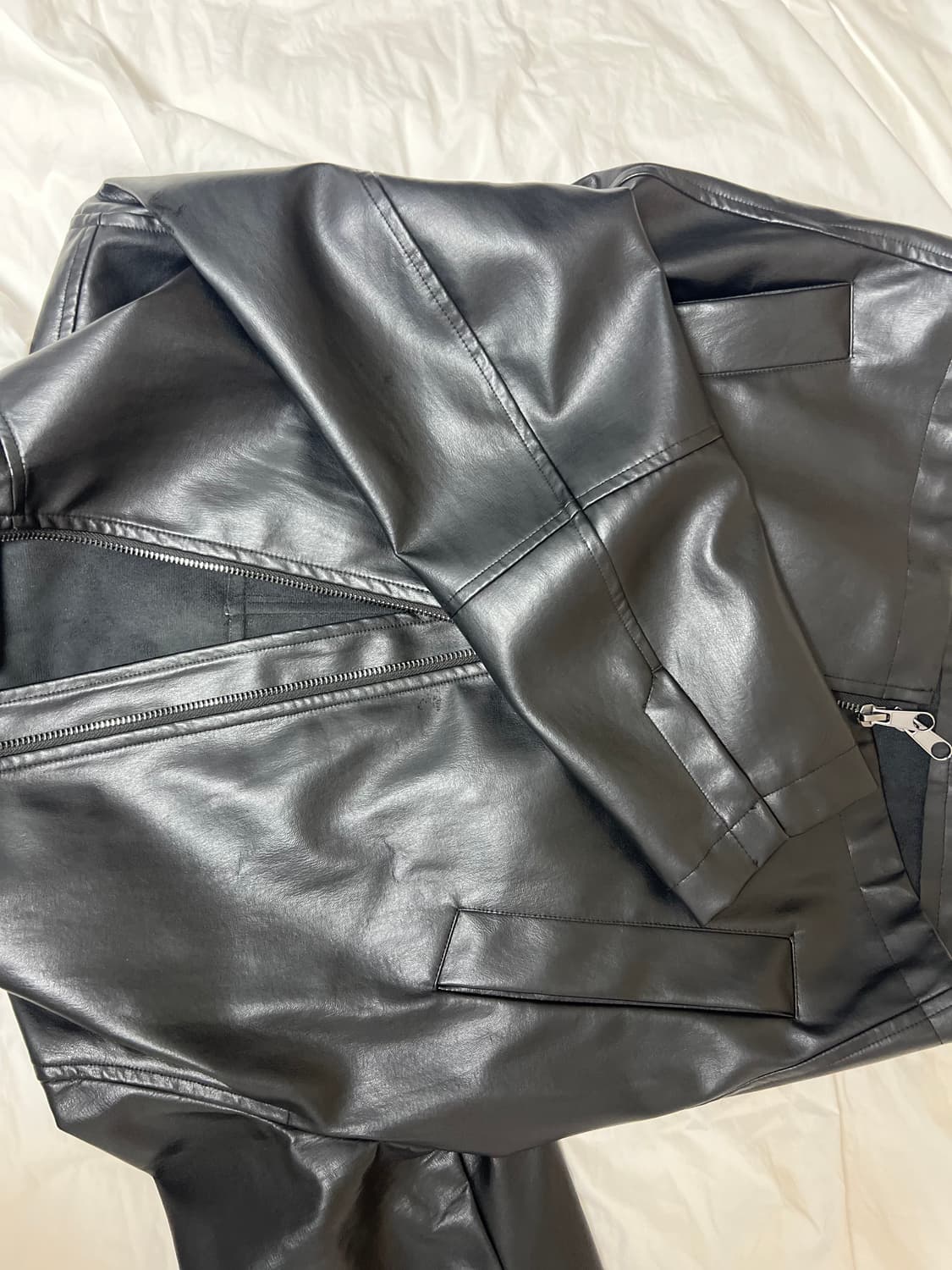 자라 레더자켓 상품이미지6