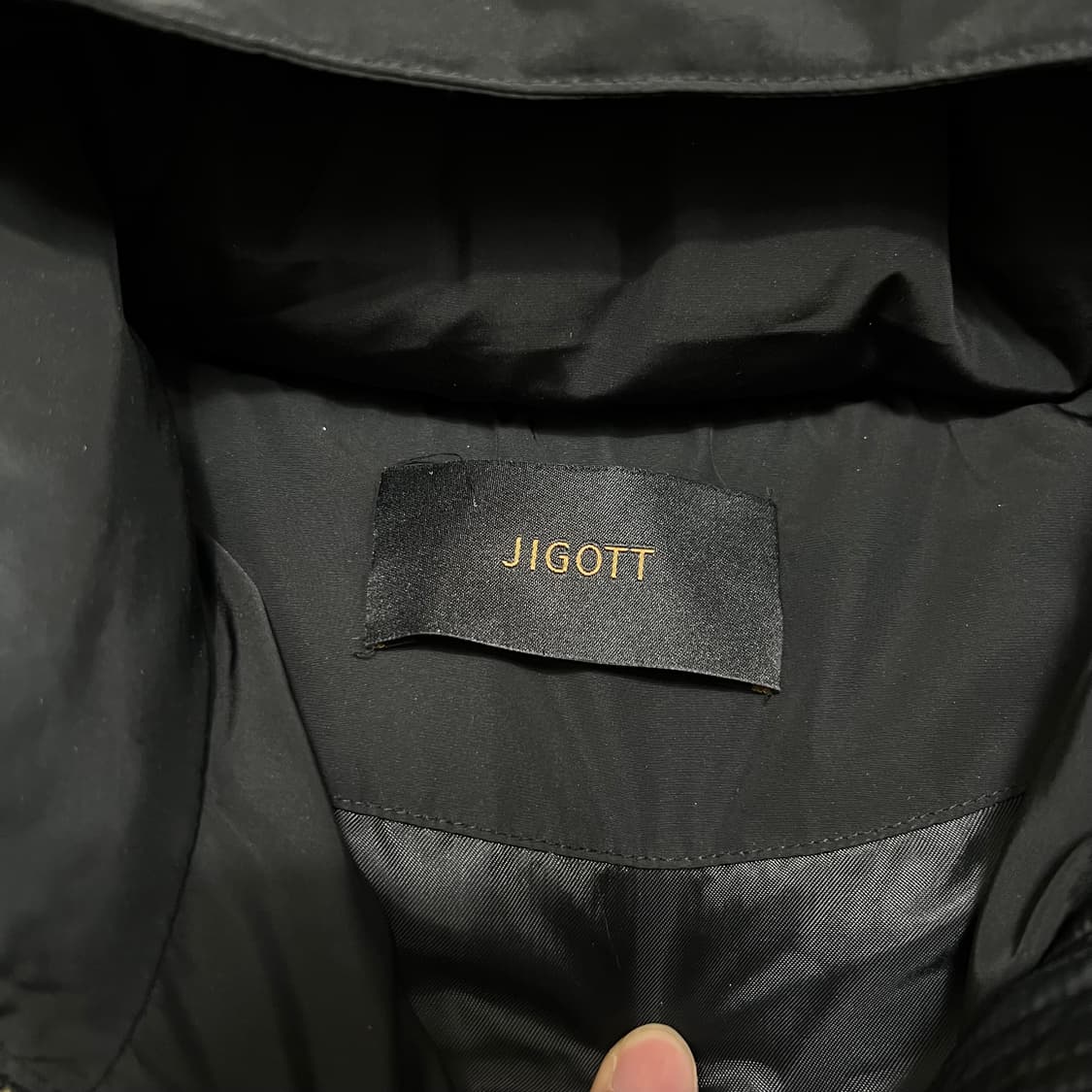 지고트 여성 프리미엄 덕다운 후드 롱패딩 점퍼 [블랙] M/95 상품이미지4