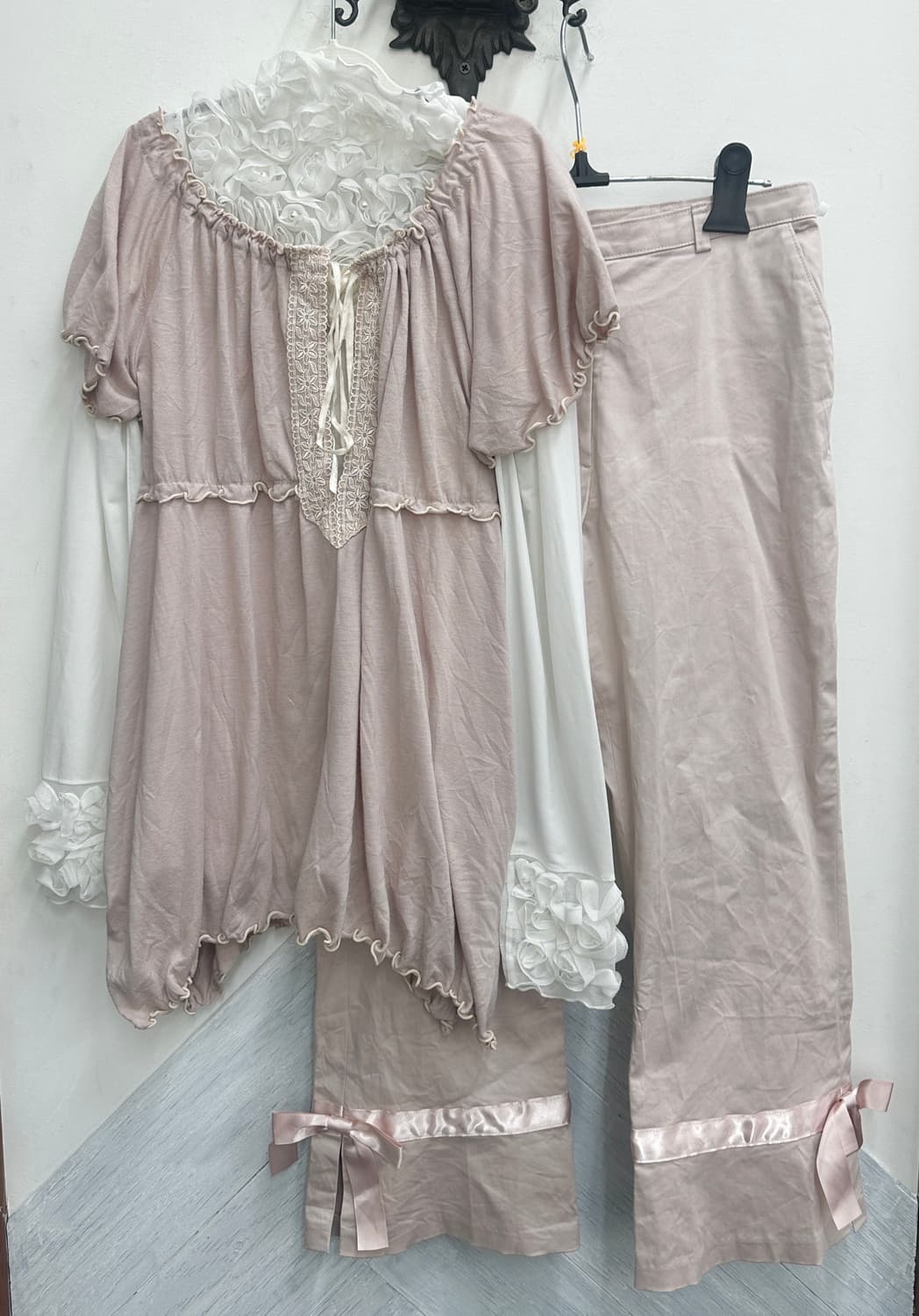 🎀히메갸루 핑크 요정 코디세트🎀 리본 페어리 프릴 일본 빈티지  상품이미지2